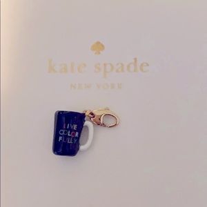 Kate Spade “Live Color Fully” Mug Charm